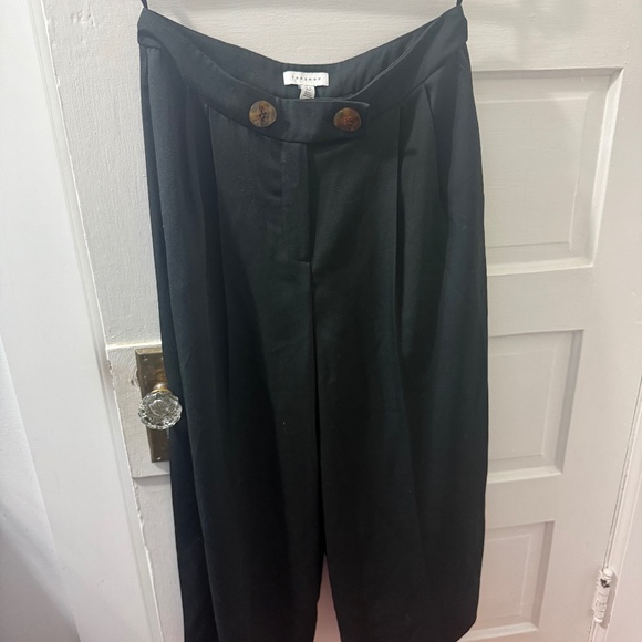 Top shop cropped wide leg dress pants - Picture 1 of 4